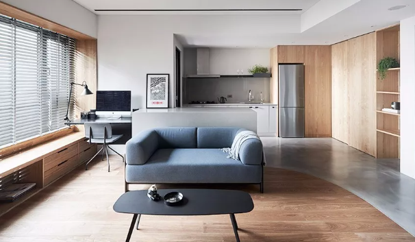 45㎡小婚房：麻雀雖小，豪華感巨強(qiáng)！