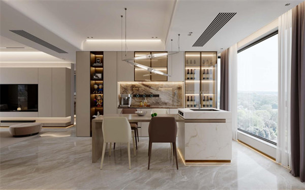 首信雅廷閣115㎡|斷舍離的高級(jí)感，讓家回歸松弛與自由