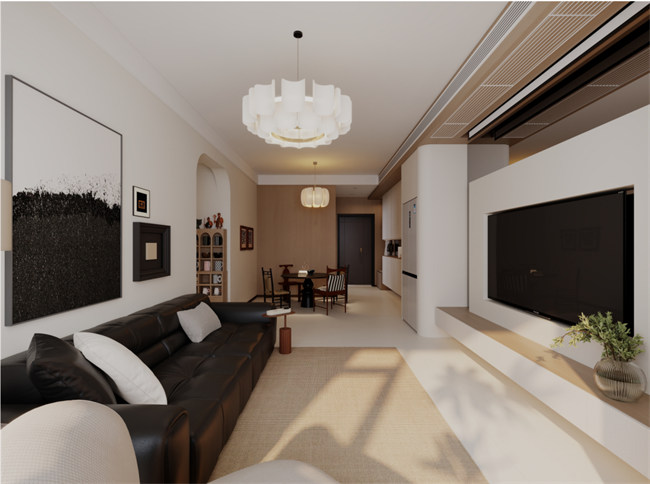 望江樾107㎡|現(xiàn)代中古風(fēng)，這個家的“復(fù)古”和“高級”平衡得剛剛好！