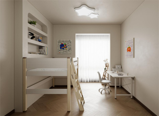 香山匯騰苑100㎡ | 簡(jiǎn)約中古風(fēng)，歸家1秒即開啟穿越時(shí)光之旅，實(shí)在太驚艷！